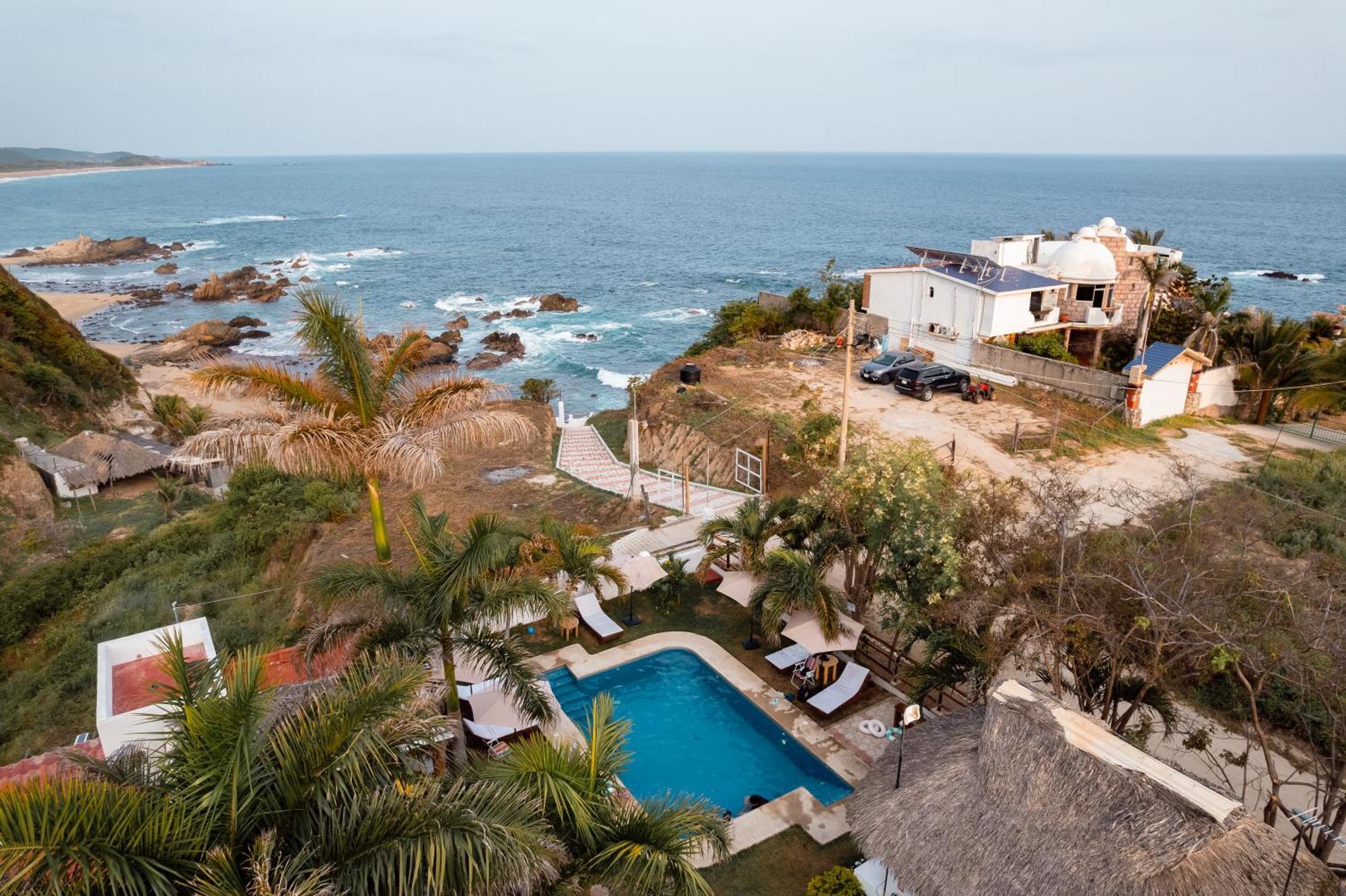 Hotel El Risco à Cuatunalco Extérieur photo